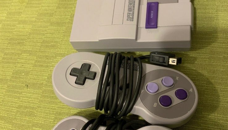 Gigantic Nintendo Leisure Machine Mini Traditional Model SNES CLV-201