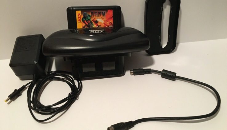 SEGA GENESIS 32X TESTED WORKING ALL OEM CABLES INCLUDED!
