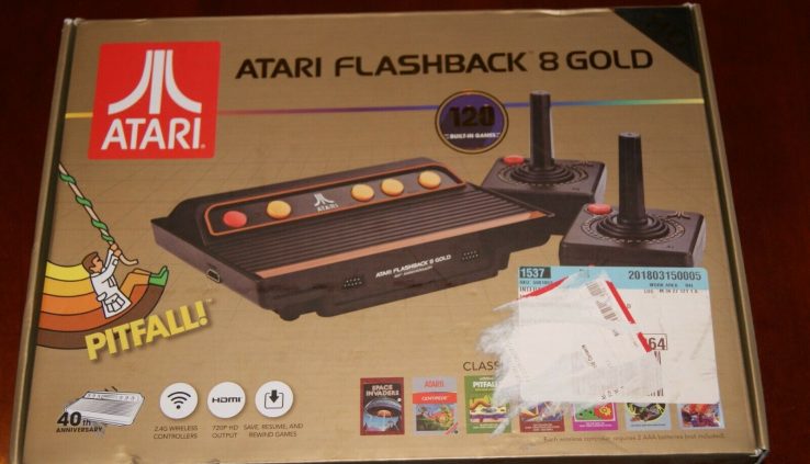 Atari Flashback 8 Gold Console – Shadowy – 120 games