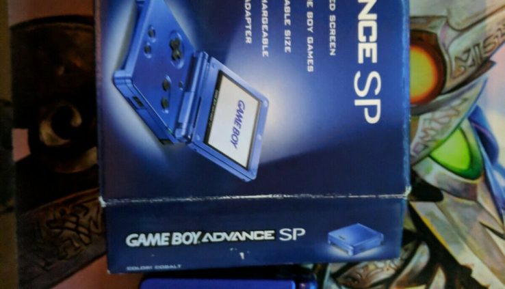 Nintendo Game Boy Reach SP Cobalt Blue Handheld Machine
