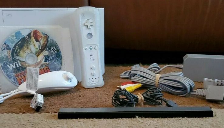 Nintendo Wii Console RVL-001 White Gamecube Successfully matched.(TESTED)