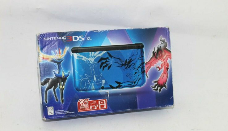 NEW Nintendo Pokemon X & Y Cramped Edition 3DS XL (Blue)