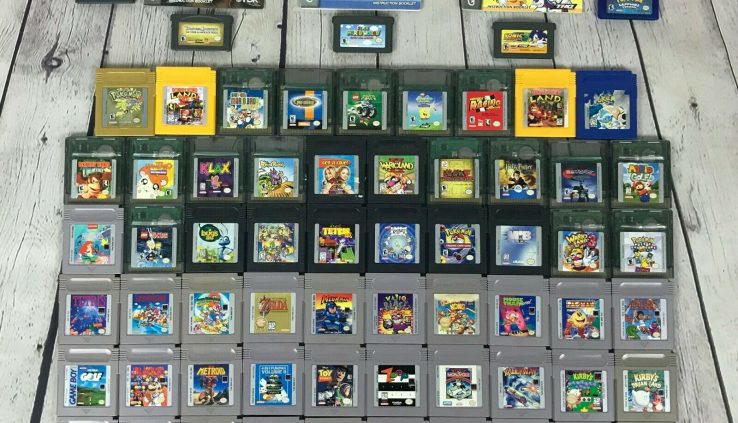 Lot of Nintendo Game Boy, Game Boy Color, Game Boy Come Games, You Rep!