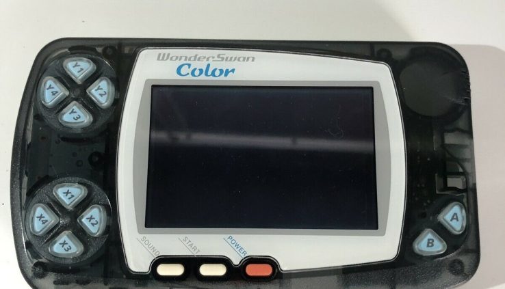 Bandai WonderSwan coloration console Crystal Dim WSC Japan Model No.WSC-001