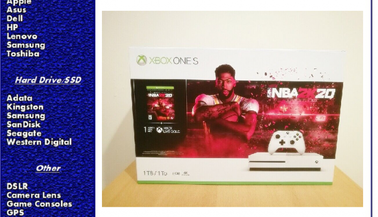 Xbox One S 1TB NBA 2K20 Bundle, Fresh, Sealed