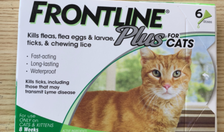 6 Doses Fontline Plus for Cats Flea tick remedy tick prevention wisely being care