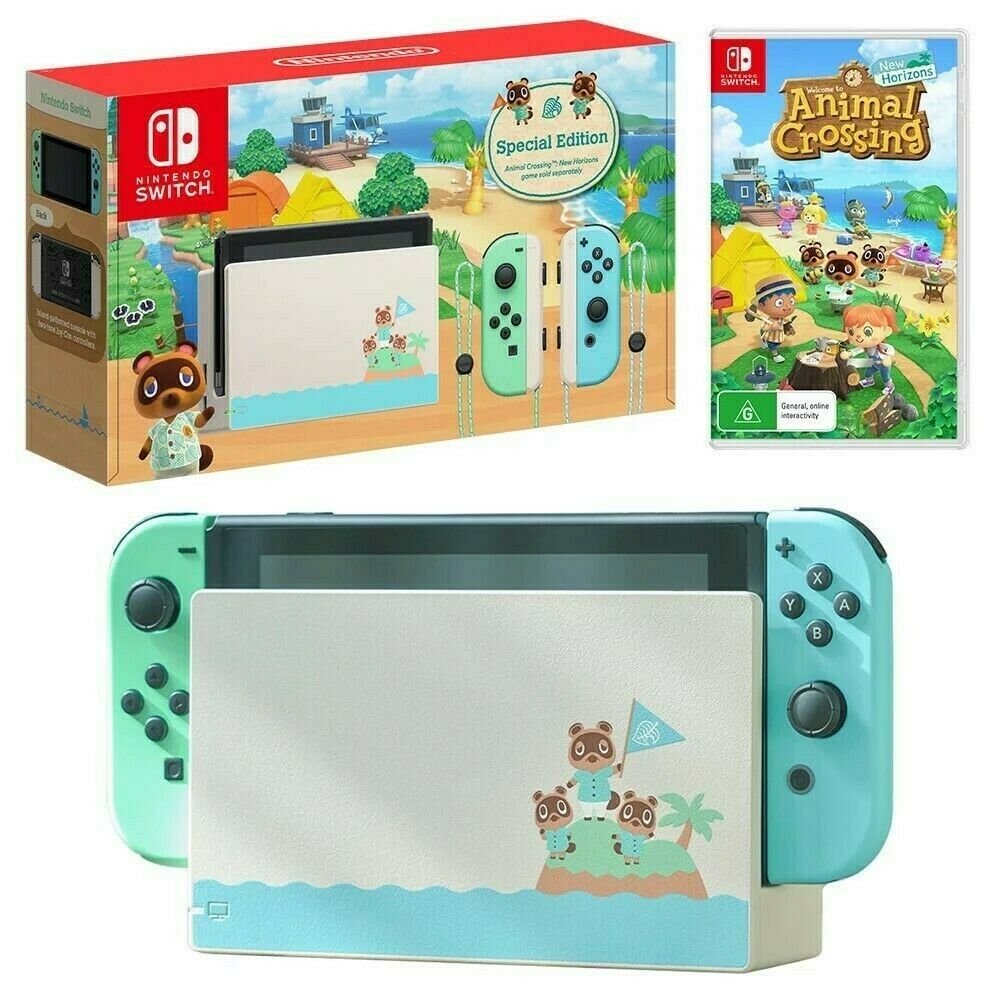 used animal crossing switch console