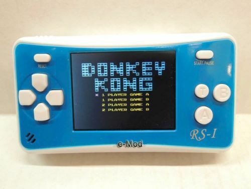 8-Bit Retro 2.5″ COLOR LCD 150+ Video Games Portable Handheld Console (BLUE)