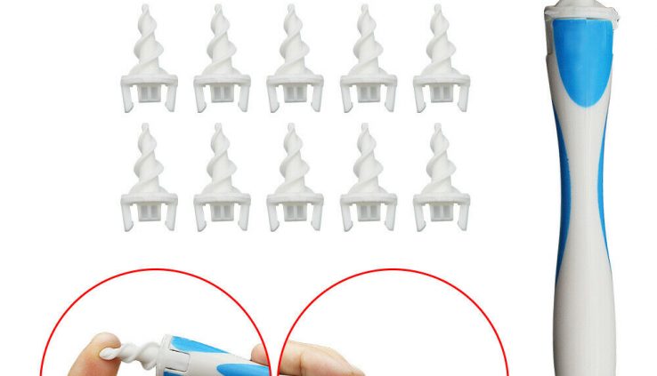 Plastic + Silicone Easy Spiral Earwax Removal Ear Swab Cleaner At ease Earpick Instrument