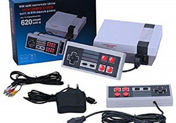 Retro Mini TV Video Handheld Game Console Built-in 620 Traditional Video games for NES FAS