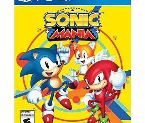PLAYSTATION 4 PS4 VIDEO GAME SONIC MANIA BRAND NEW AND SEALED