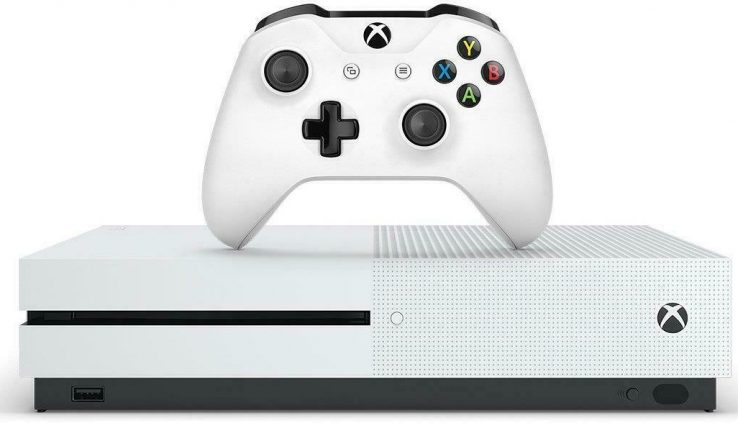 Microsoft Xbox One S 500GB Console Map – White- Fully Working