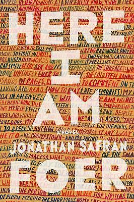 Right here I Am by Jonathan Safran Foer (2016, Hardcover)