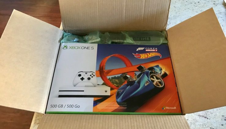 BRAND NEW! Xbox One S 500GB Forza Horizon 3 Sizzling Wheels Bundle FREE SHIPPING!
