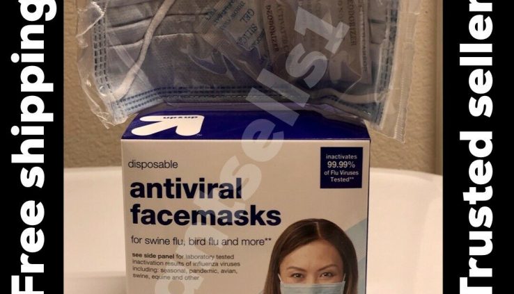 Contemporary Anti-Viral Face Conceal Up & Up 10ct (Compare to Curad) Antiviral Free Shipping