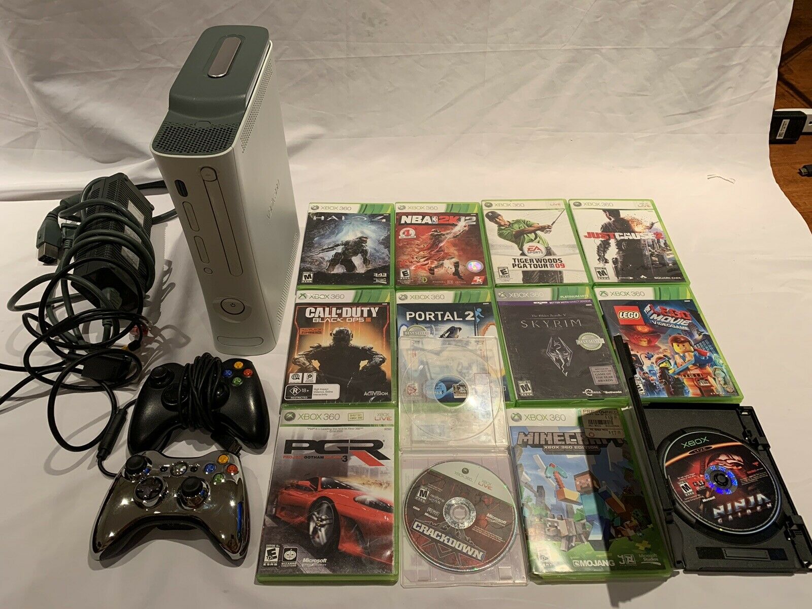 Xbox 360 Bundle 2 With 12 Games 2 Controllers - iCommerce on Web