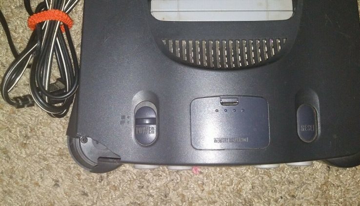 Nintendo 64 Console And Energy Supply Simplest