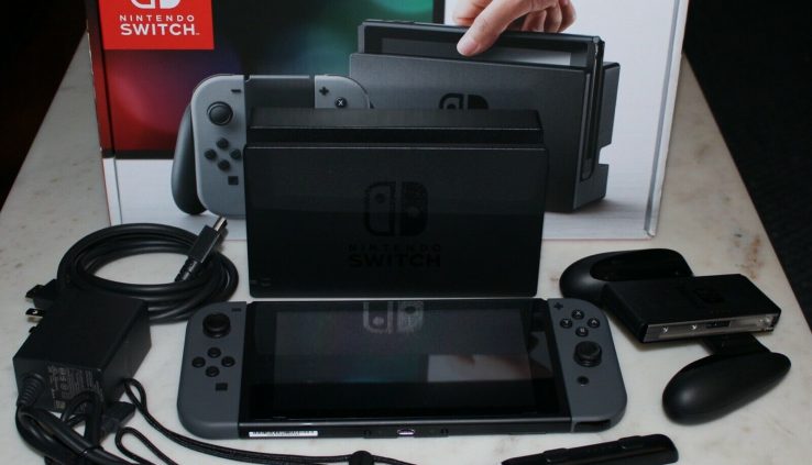 Nintendo Swap 32GB Gray Console (with Gray Pleasure-Cons and a couple of Wheels)