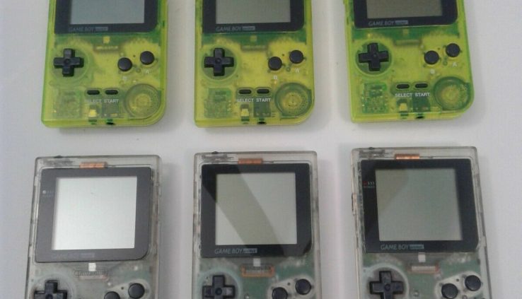 Nintendo Sport Boy Pocket Handheld Systems Lot of 6