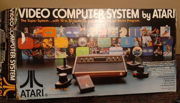 ATARI 2600 Heavy Sixer, 1977 CHESSPIECE BOX OMG (RARE) MY LAST ONE FOR A WHILE