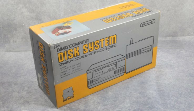 Nintendo Famicom Disk Diagram boxed Japan FC Disk console US Seller please learn