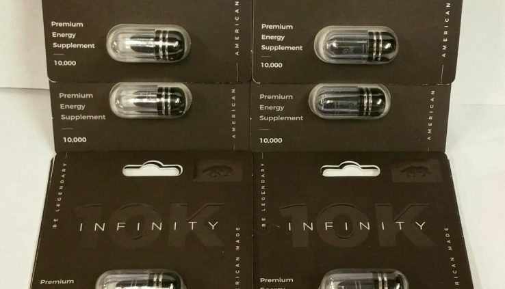 INFINITY 10K  Top charge Male Sexual Enhancement Capsules! 8 Pill DEAL! AUTHENTIC!