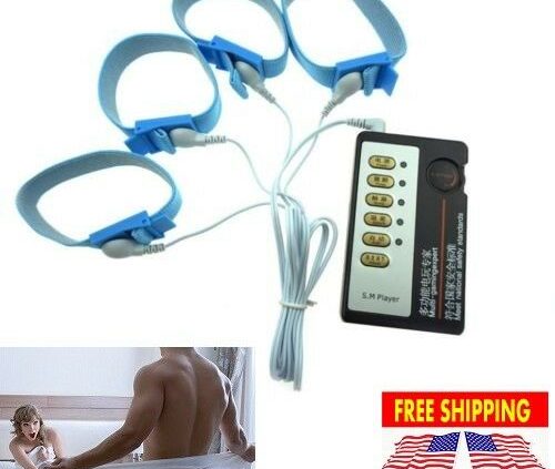 ELECTRIC SHOCK MALE PENIS ENHANCEMENT ENLARGER RINGS 3-4″ INCREASE SIZE GROWTH