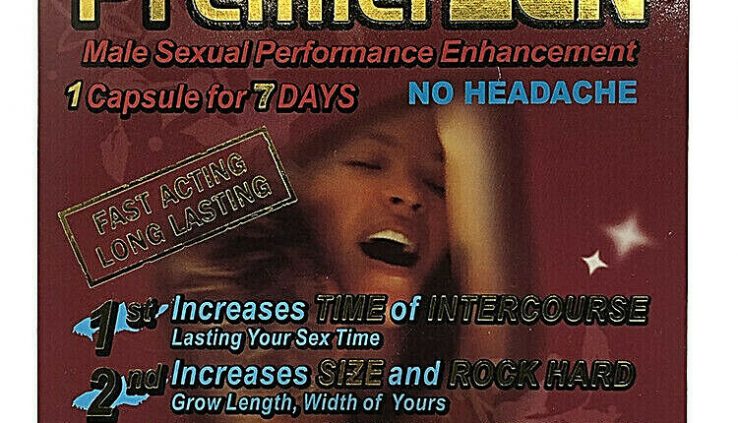 PremierZEN Premier ZEN Hideous 3000 Male Sexual Efficiency Enhancement (5 Pack)