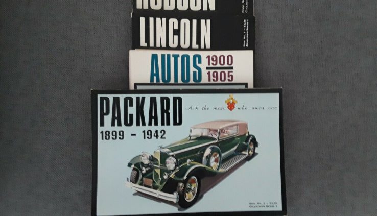 Hudson, Packard, Lincoln Traditional Car History books