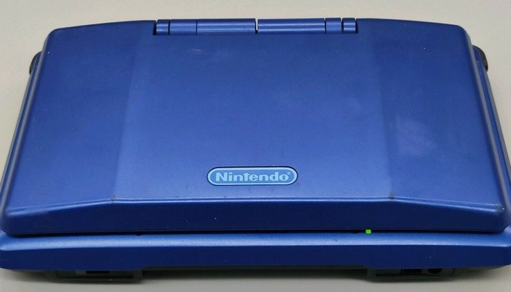Nintendo DS Electric Blue Handheld Gadget Handiest Tested *Read Discription*