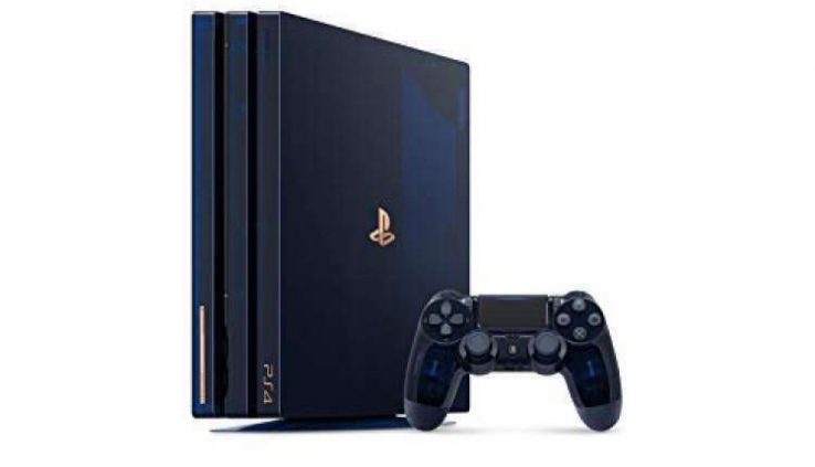 PlayStation 4 Skilled 500 Million Miniature Edition 2TB PS4 Console – Blue USED