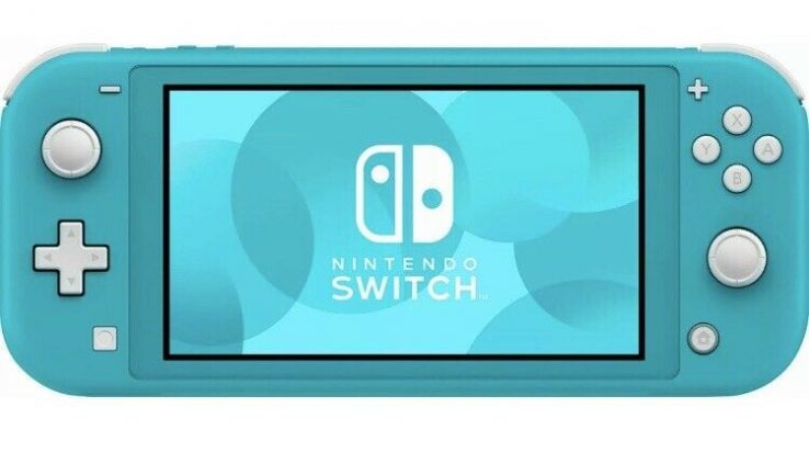Nintendo SWITCH Lite 32gb Turquoise Teal Handheld Video Sport Console Open Field