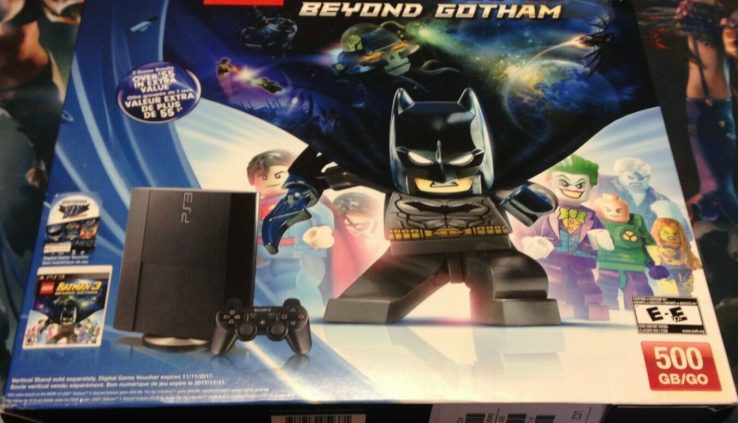 Sony PlayStation 3 – Slim 500GB Video Game Console System – LEGO Batman Bundle