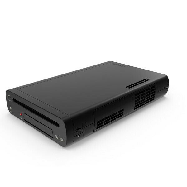 Wii U CONSOLE ONLY BLACK DELUXE MODEL 32GB REPLACEMENT CONSOLE