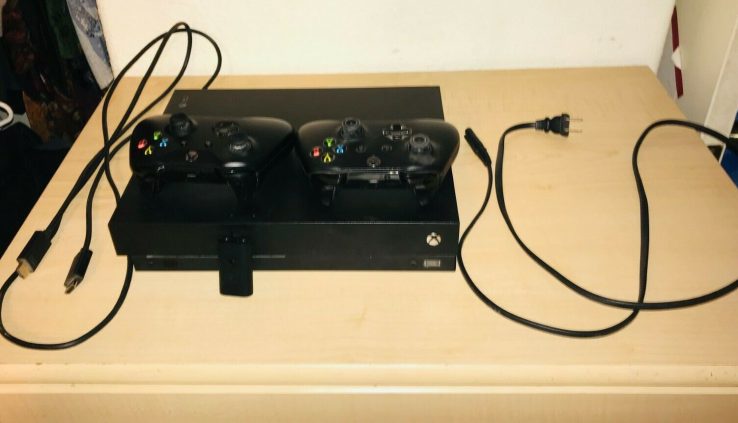 Xbox One X 1TB (Murky Dwelling Console) with 2 Controllers! 