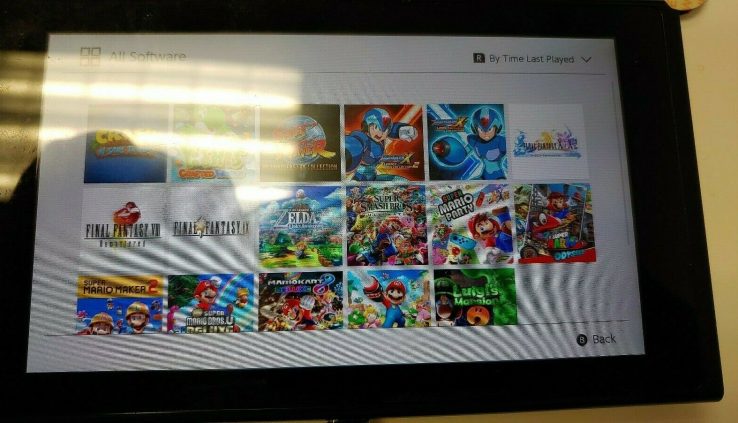 Nintendo Swap Replacement Console Finest with 128GB Mem Card and 17 video games