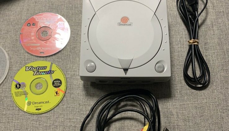 SEGA Dreamcast White Console with Virtua Tennis