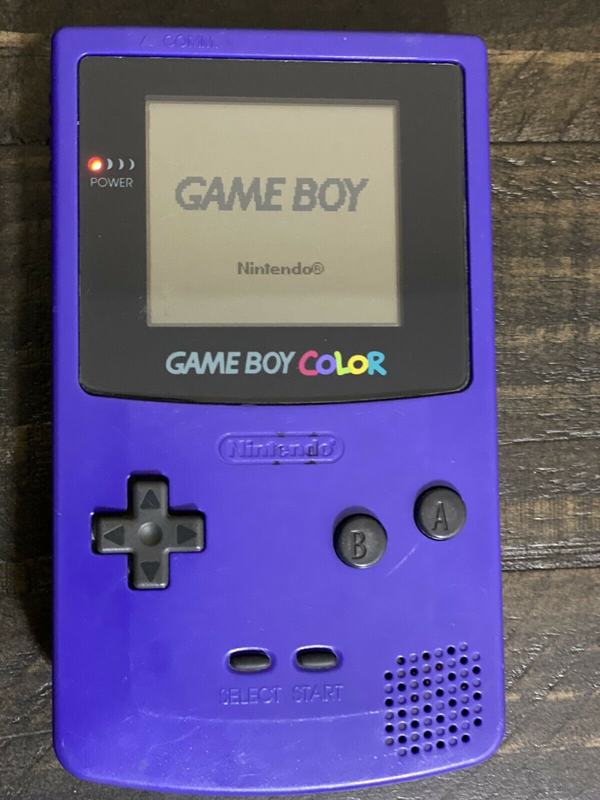 Nintendo Game Boy Color Handheld Machine Grape Model No CGB-001 ...