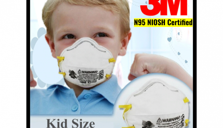 3M 8210 Face Mask N95 Coronavirus Flu Males Females Child Teens Safety USA