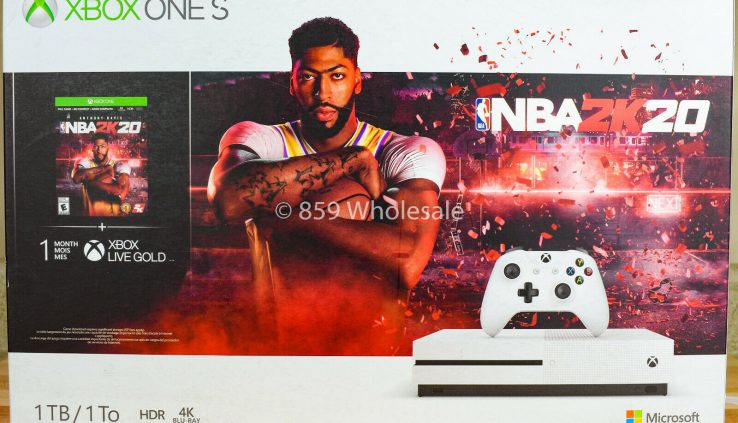 Commence Box Xbox One S 1TB Console – NBA 2K20 Edition – NO GAME/DLC Integrated – B2