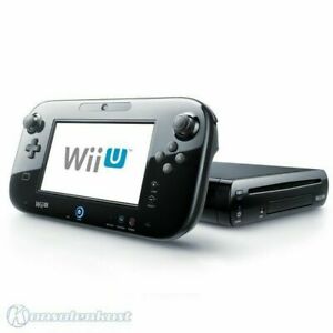 Nintendo Wii U Shadowy Console 32 GB With Gamepad and All Cables plus 2 controller