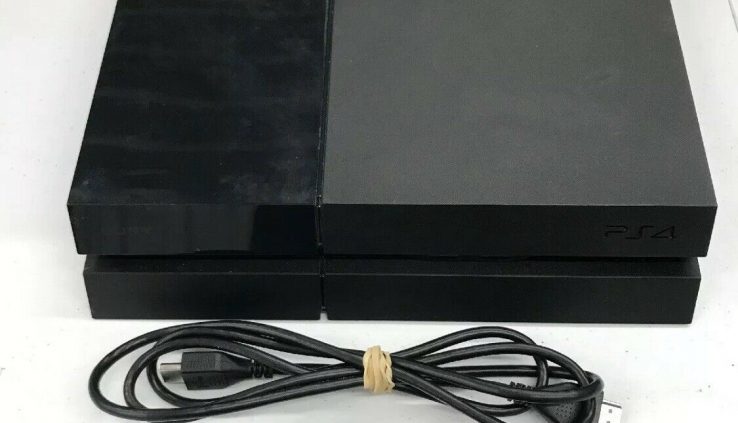 Sony PlayStation PS4 Long-established – 500GB Sad Console & Cords