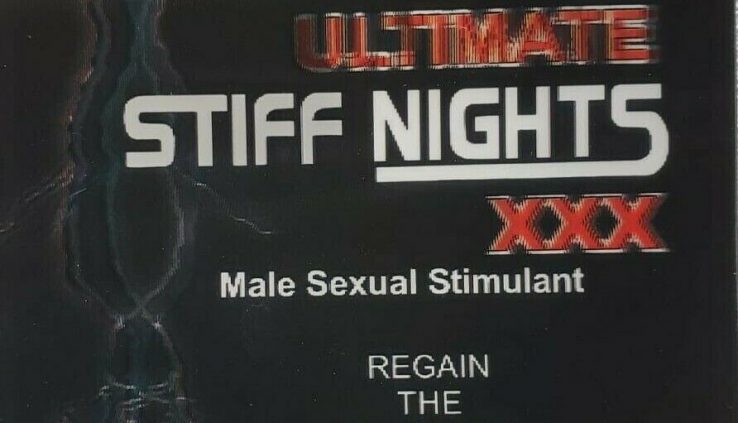 STIFF NIGHTS Platinum 300K (6 Pack) Male Sexual Efficiency Enhancer Tablets