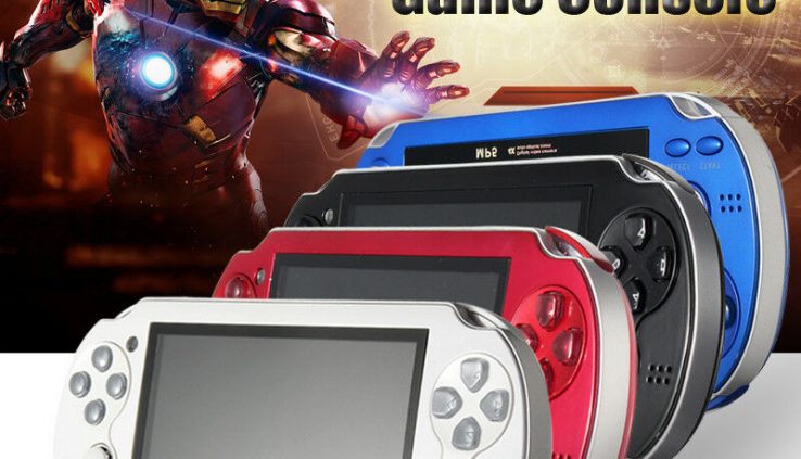 4.3” 8GB PSP Handheld Video Game Console MP5 MP6 Player Built-in 2000 Video games