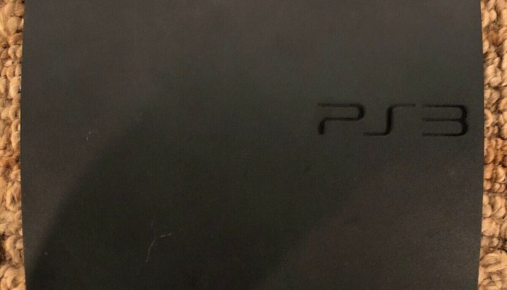 Sony PlayStation 3 Slim Beginning Version 320GB Charcoal Sad Console (CECH-3001B)
