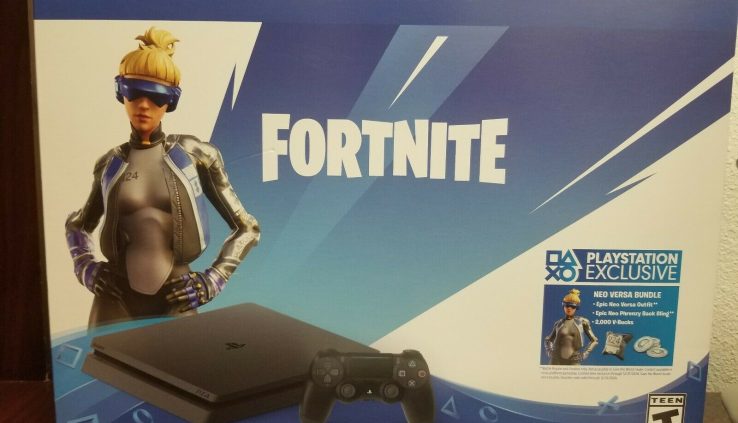 Sony Playstation4 1TB Fortnite Neo Versa Console Bundle – BRAND NEW SEALED