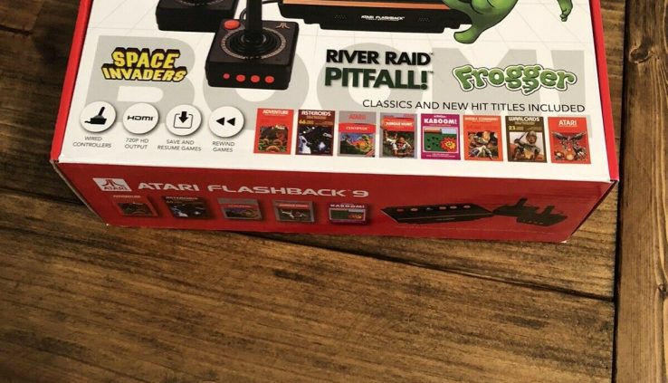 Atari Flashback 9 AR3050 HDMI Sport Consoles with Wired Joystick Controllers