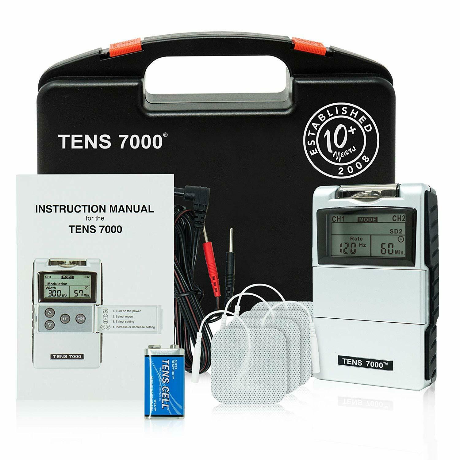 TENS 7000 2nd Edition Digital TENS Unit with Accessories on Web