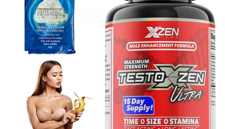 Testoxzen Extremely Male Enhancement Procedure Capsules with Titillating Goat Weed – 15 Days