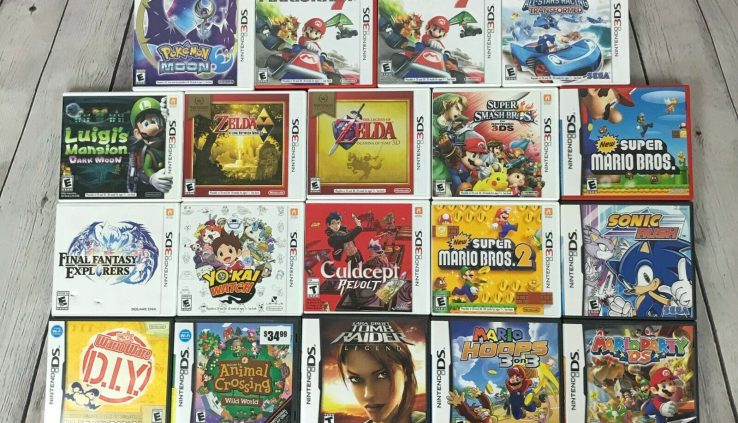 Lot of Nintendo DS/3DS Video games, You Consume!